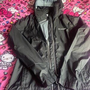 Columbia Black Windbreaker Jacket